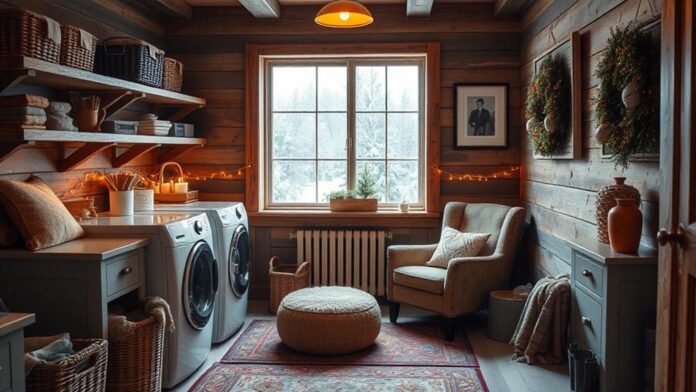 cozy winter utility room ideas