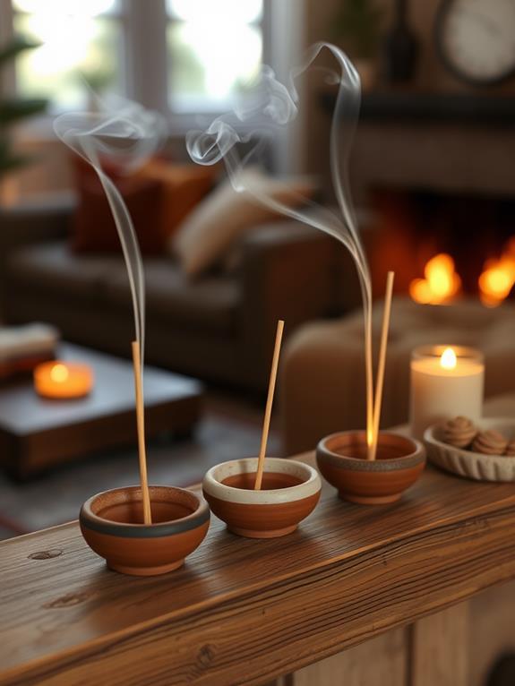 crafting incense stick holders