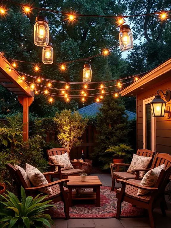 creative backyard illumination ideas