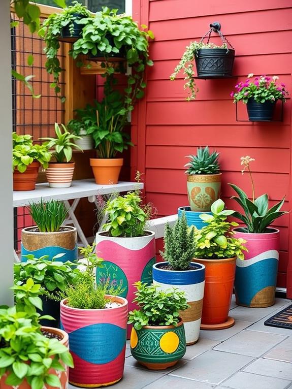 creative container gardening ideas