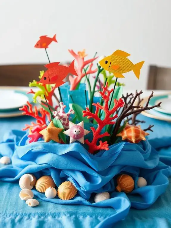 creative event table decor