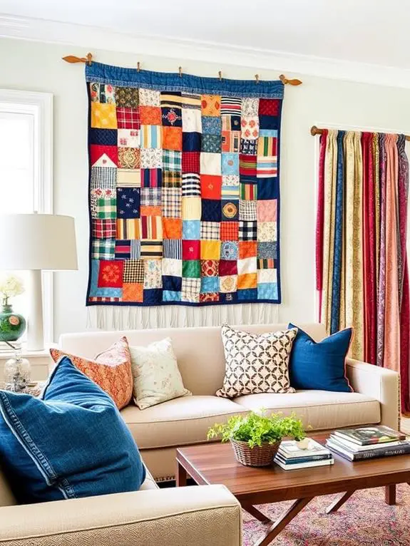 creative fabric home decor