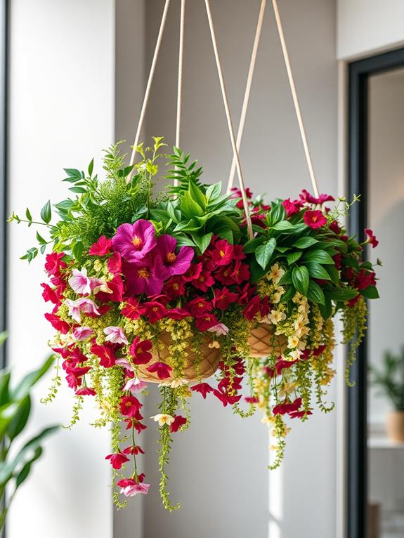 creative hanging basket designs