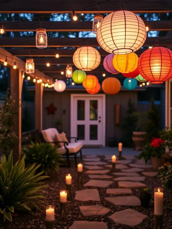 creative outdoor lighting ideas