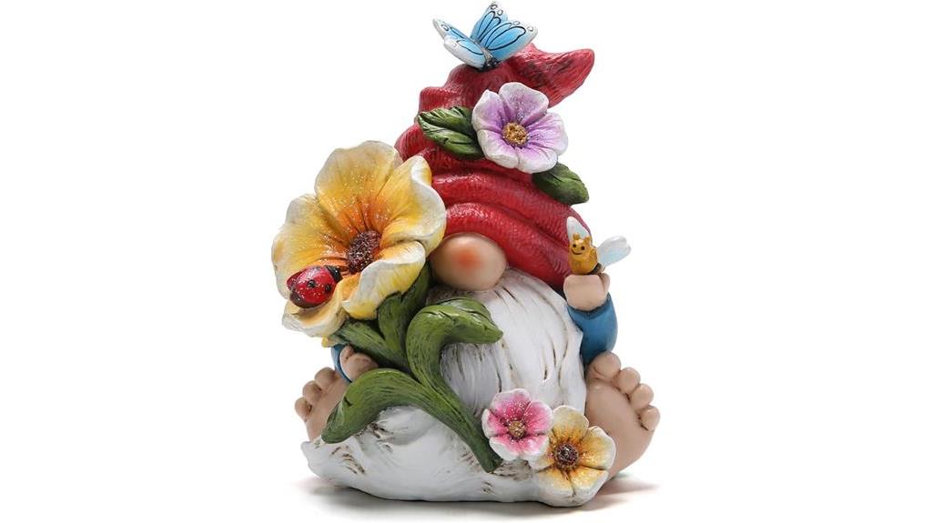 dancing spring petal gnome