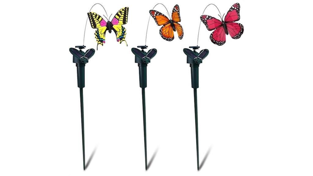 decorative butterfly garden stakes