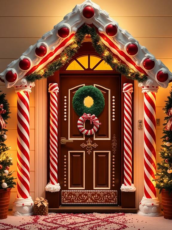 decorative cookie entryway design