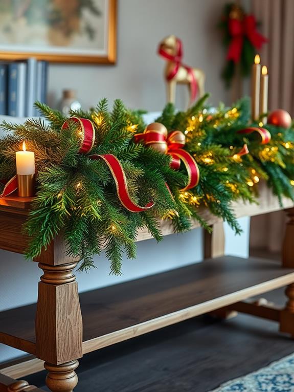 decorative holiday accents display