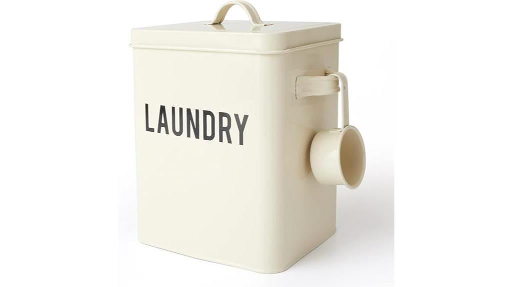 decorative laundry detergent container