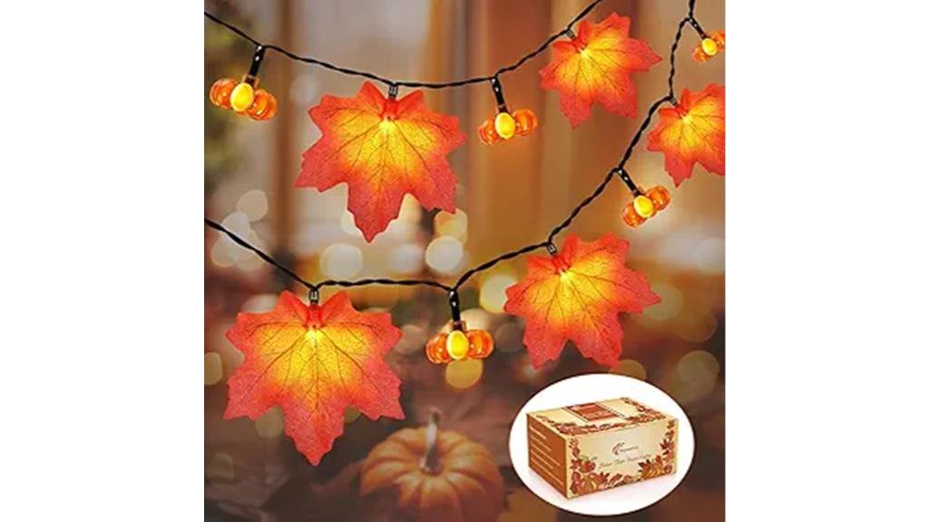 decorative outdoor pumpkin lights