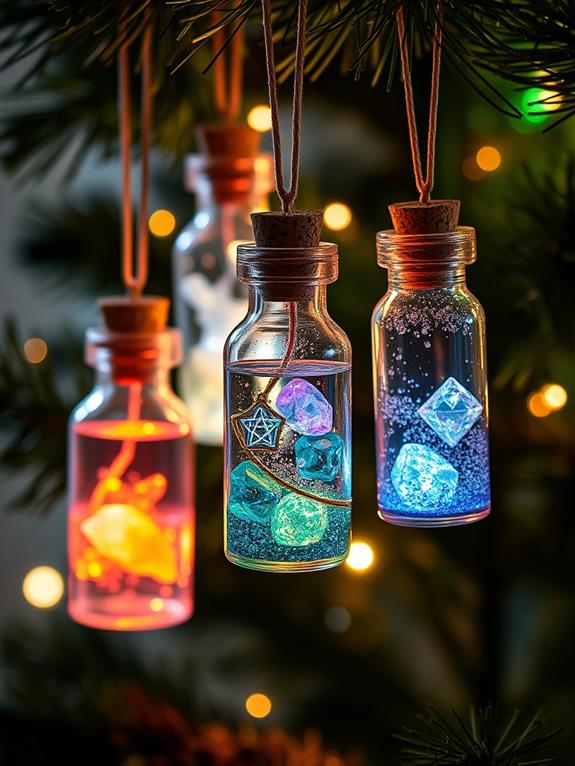 decorative potion bottle ornaments