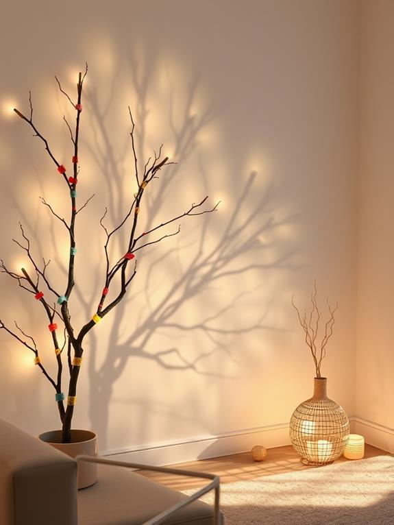 decorative tape with branches