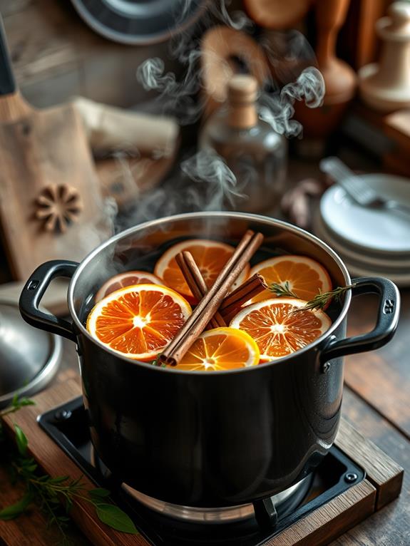 diy citrus simmer pots