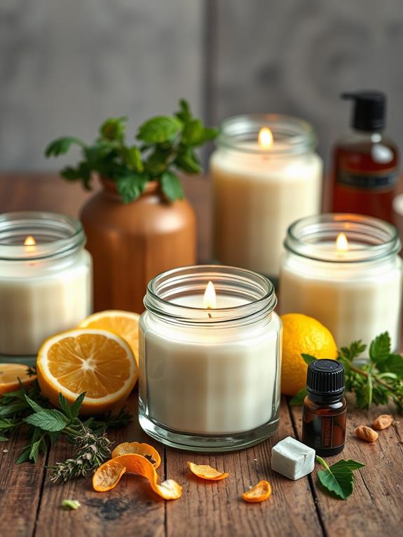 diy scented candle making