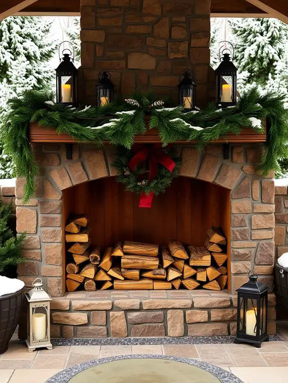 efficient firewood storage ideas