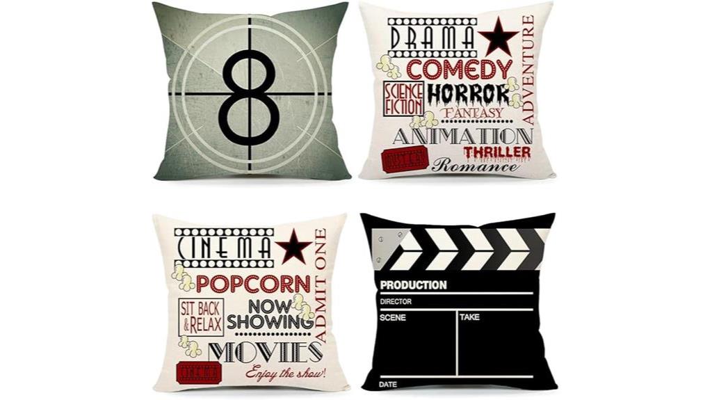 emotion movie theater pillow covers