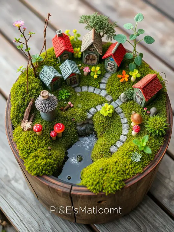 enchanted miniature landscapes created