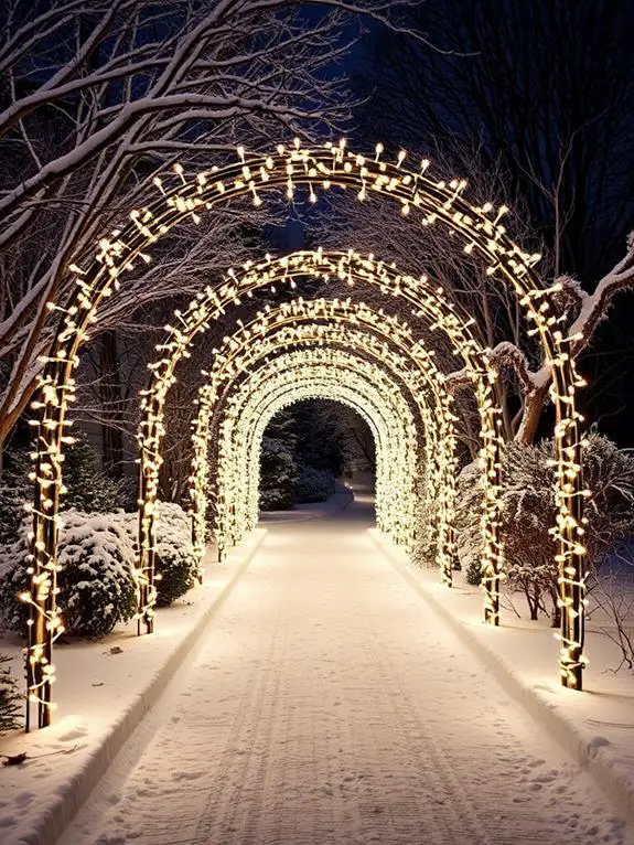 enchanting illuminated passageways