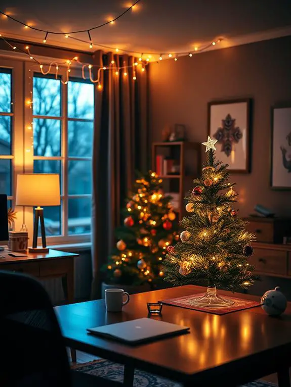 enhance atmosphere with lighting
