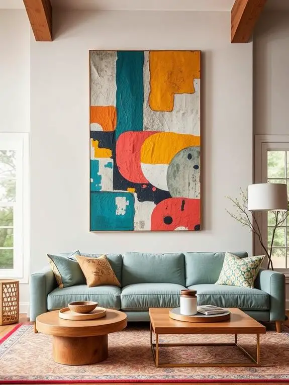 enhance space using art