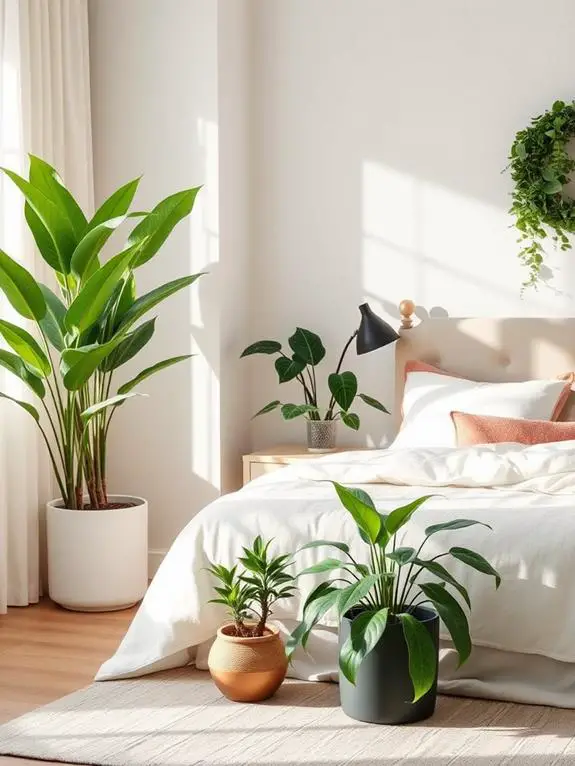 enhance space with greenery