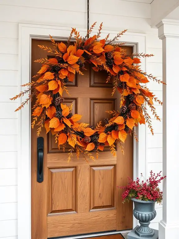 fall decor display event