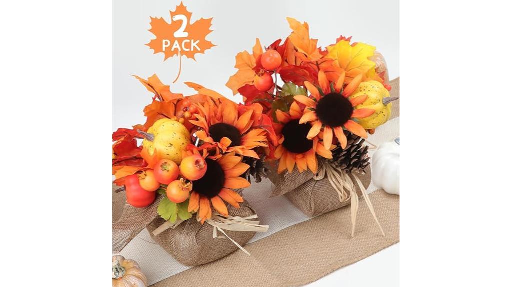 fall decor pumpkin bouquet