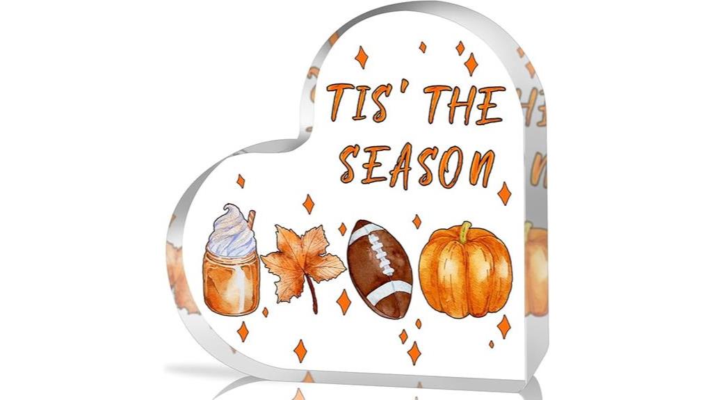 fall decor pumpkin sign