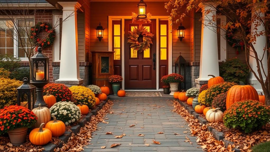 fall drive up decor considerations