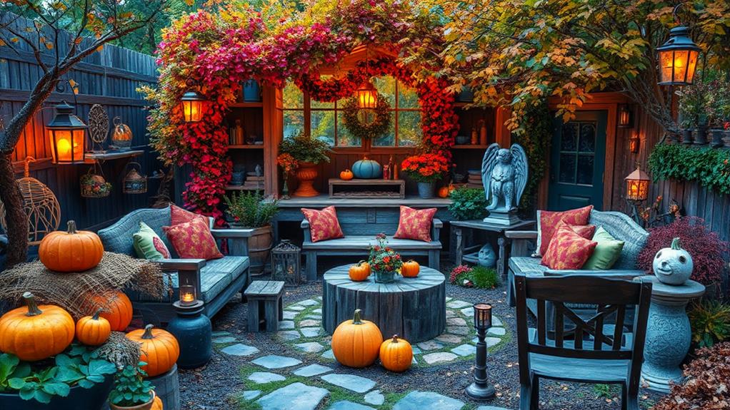 fall garden decor selection considerations