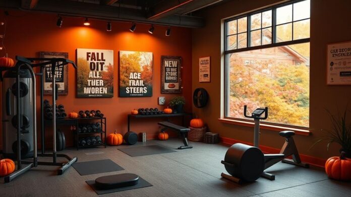 fall home gym inspiration