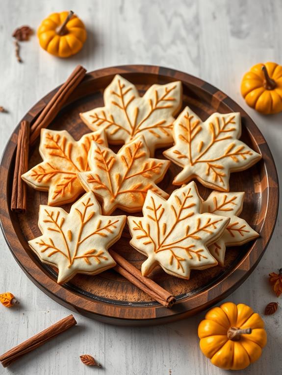 fall inspired cookie creations