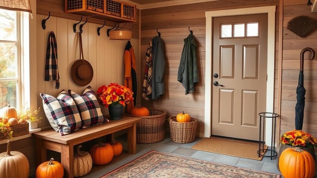 fall mudroom decor considerations