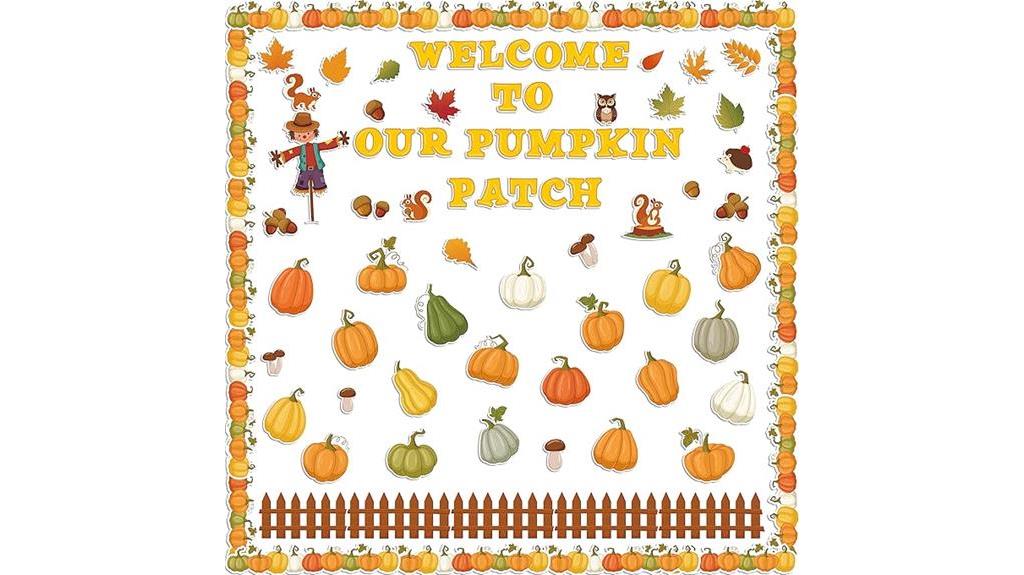 fall pumpkin patch decor