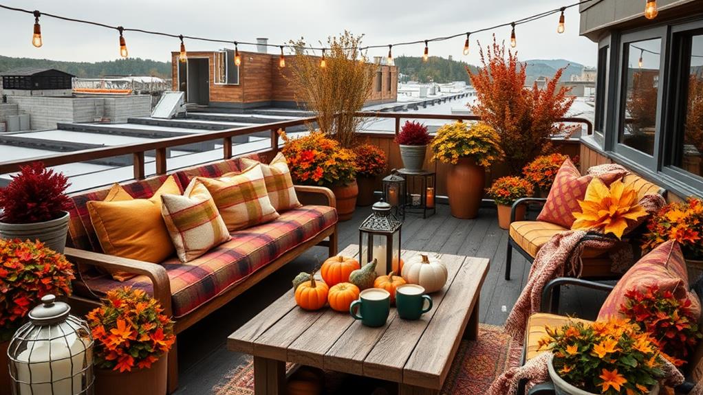 fall roof terrace decor factors