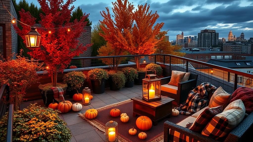 fall roofgarden decor selection factors