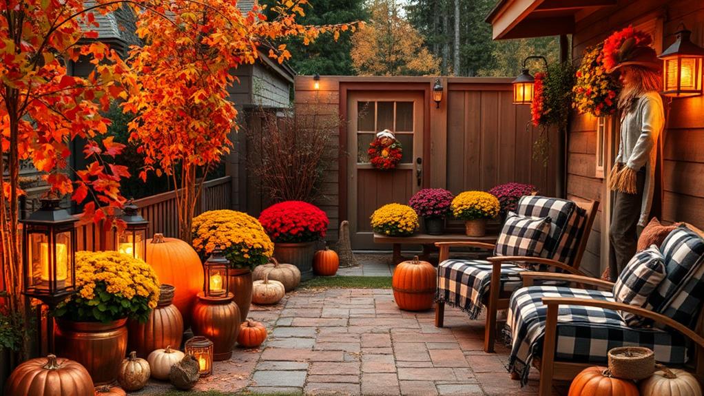 fall side yard decor tips