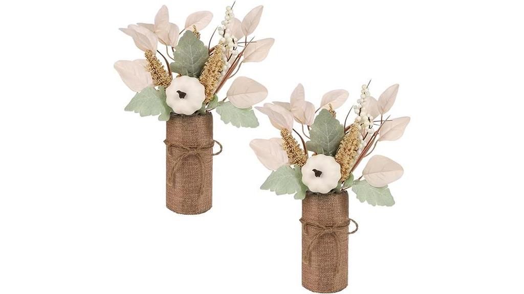 fall table centerpiece set