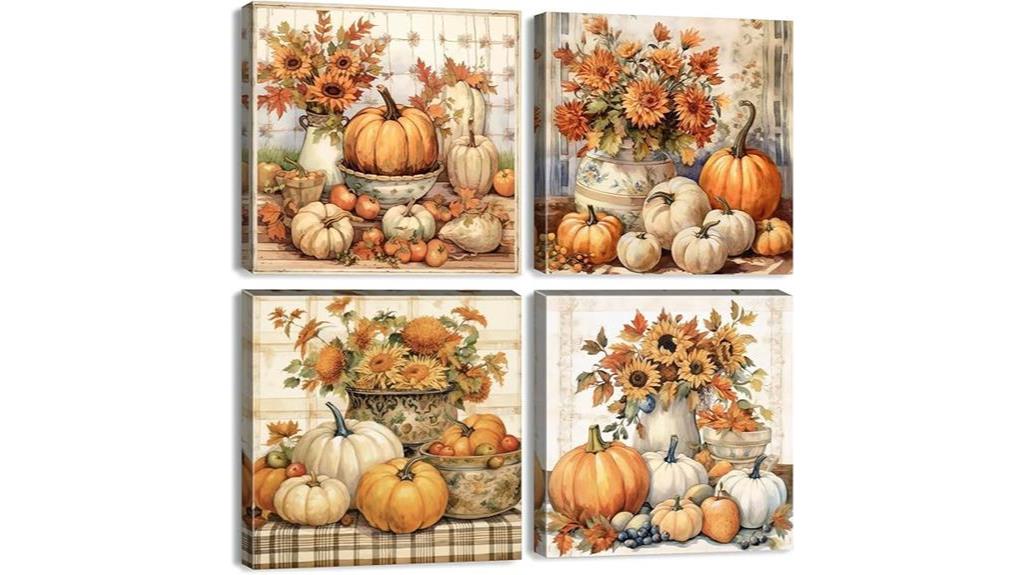 fall themed art set