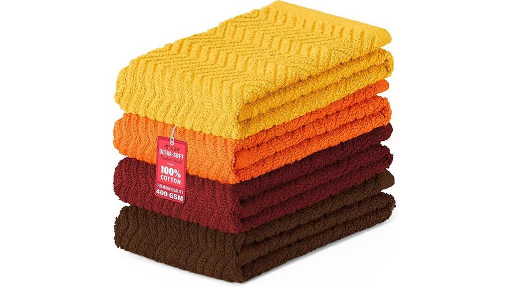 fall themed kitchen dish towels