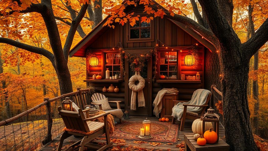 fall treehouse decor factors