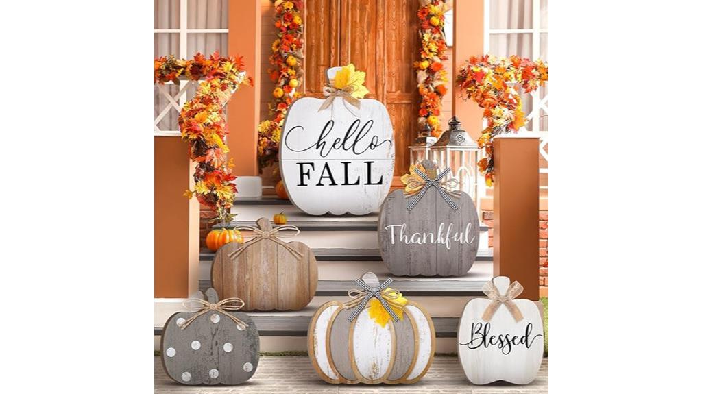 farmhouse fall decor set