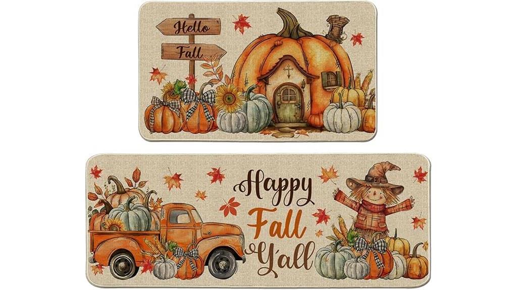 farmhouse truck kitchen mats