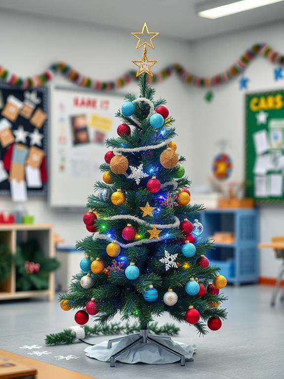 festive classroom holiday decoration