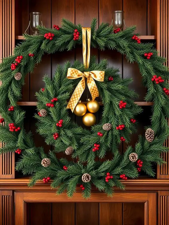 festive floral arrangements display