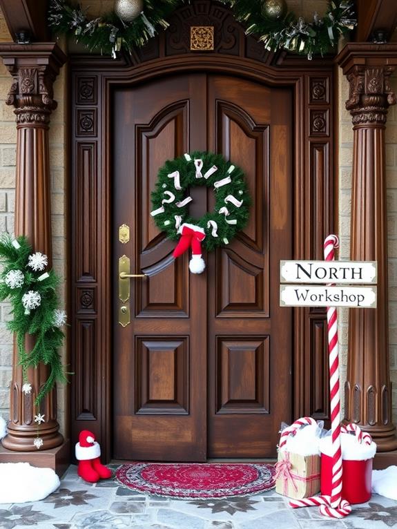 festive north pole gateway