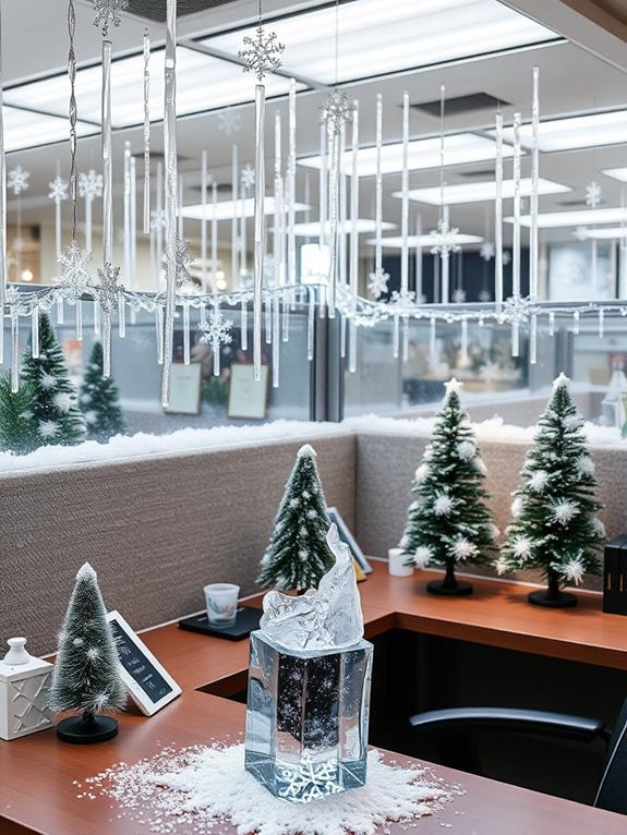 festive office decor makeover