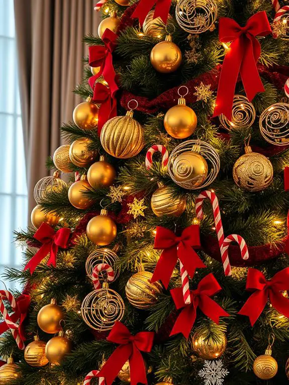 festive whimsical candy canes