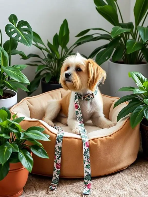 floral design pet accessories