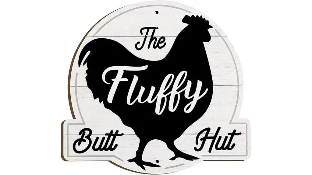 fluffy butt hut sign